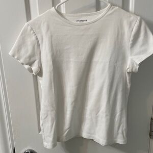 Liz Claiborne Kids Classic White Tee